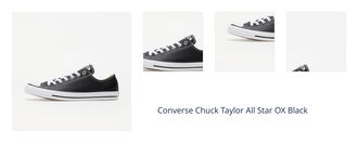 Converse Chuck Taylor All Star OX Black 1