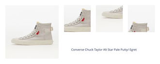 Converse Chuck Taylor Alt Star Pale Putty/ Egret 1