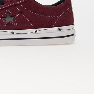 Converse Cons One Star Pro Razor Wire Deep Bordeaux/ Black/ White 9