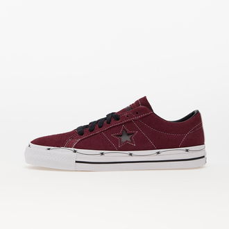 Converse Cons One Star Pro Razor Wire Deep Bordeaux/ Black/ White 2