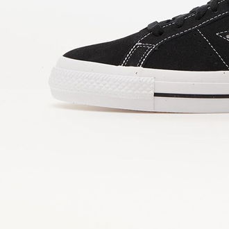 Converse Cons One Star Pro Suede Black/ Black/ White 8