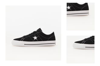 Converse Cons One Star Pro Suede Black/ Black/ White 3