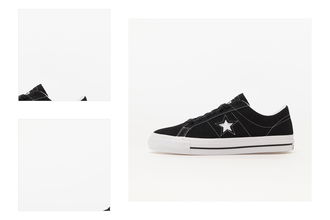 Converse Cons One Star Pro Suede Black/ Black/ White 4