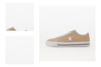 Converse One Star Pro Classic Suede Oat Milk/ White/ Black 4