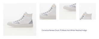 Converse Renew Chuck 70 Waste Not White/ Washed Indigo 1