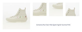 Converse Run Star Hike Egret/ Egret/ Sunrise Pink 1