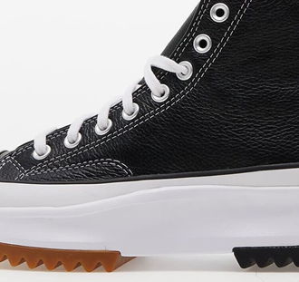 Converse Run Star Hike Leather Black/ White/ Gum 5