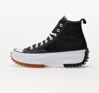 Converse Run Star Hike Leather Black/ White/ Gum