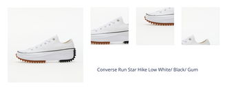 Converse Run Star Hike Low White/ Black/ Gum 1