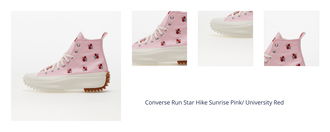 Converse Run Star Hike Sunrise Pink/ University Red 1