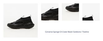 Converse Sponge CX Crater Black/ Goldtone / Treeline 1