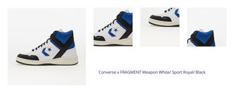 Converse x FRAGMENT Weapon White/ Sport Royal/ Black 1