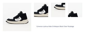 Converse x Joshua Vides CX Weapon Black/ Clear/ Rutabaga 1