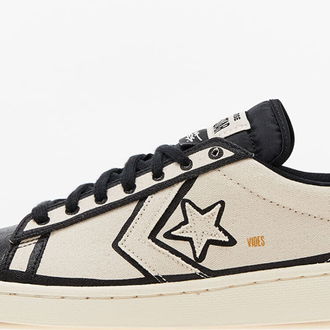 Converse x Joshua Vides Pro Leather Natural Ivory/ Black/ White 5