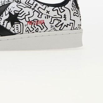 Converse x Keith Haring Pro Leather OX White/ Black/ Red 9