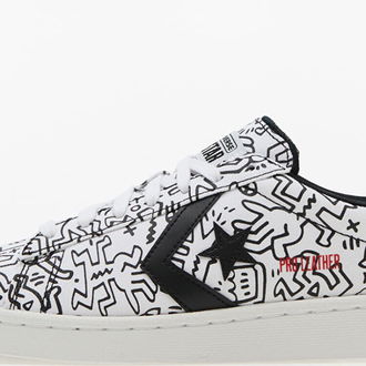 Converse x Keith Haring Pro Leather OX White/ Black/ Red 5