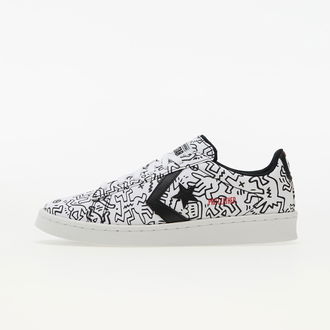 Converse x Keith Haring Pro Leather OX White/ Black/ Red 2