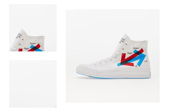 Converse x Patta Chuck 70 White/ Fiery Red/ Diva Blue 4