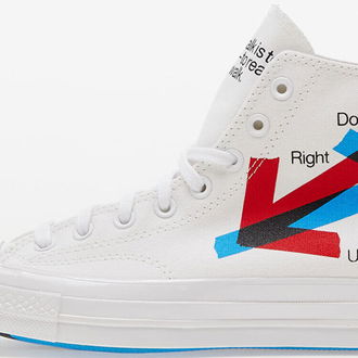 Converse x Patta Chuck 70 White/ Fiery Red/ Diva Blue 5