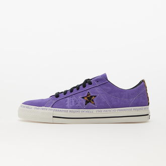 Converse x Sean Pablo One Star Pro Wild Lilac/ Black/ Egret 2