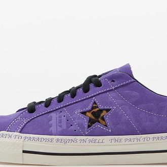 Converse x Sean Pablo One Star Pro Wild Lilac/ Black/ Egret 5