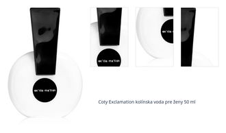 Exclamation ex'cla-ma'tion kolínska voda pre ženy 50 ml 1