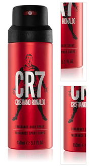 Cristiano Ronaldo CR7 telový sprej pre mužov 150 ml 3