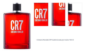 Cristiano Ronaldo CR7 toaletná voda pre mužov 100 ml 1