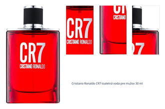 Cristiano Ronaldo CR7 toaletná voda pre mužov 30 ml 1