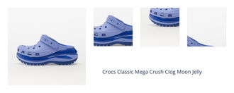 Crocs Classic Mega Crush Clog Moon Jelly 1