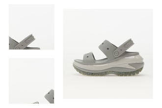 Crocs Classic Mega Crush Sandal Light Grey 4