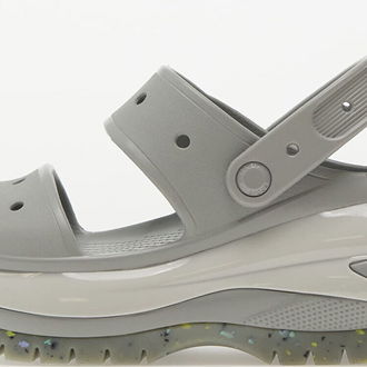 Crocs Classic Mega Crush Sandal Light Grey 5