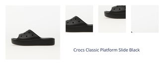 Crocs Classic Platform Slide Black 1