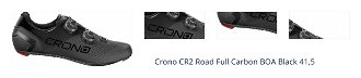 Crono  CR2 Road Full Carbon BOA Black 41,5 Pánska cyklistická obuv 1