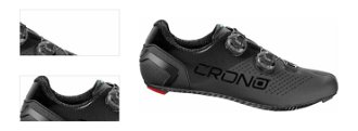 Crono  CR2 Road Full Carbon BOA Black 41,5 Pánska cyklistická obuv 4