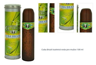 Cuba Brazil toaletná voda pre mužov 100 ml 1