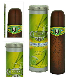 Cuba Brazil toaletná voda pre mužov 100 ml 4