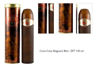 Cuba Cuba Magnum Red - EDT 130 ml 1