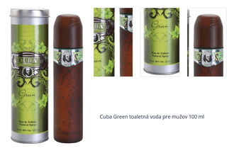 Cuba Green toaletná voda pre mužov 100 ml 1