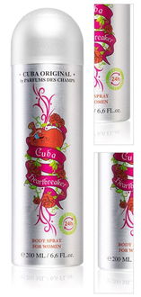 Cuba Heartbreaker deospray pre ženy 200 ml 3