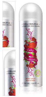 Cuba Heartbreaker deospray pre ženy 200 ml 4