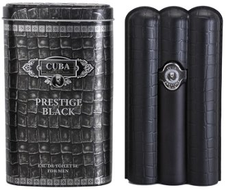 Cuba Prestige Black toaletná voda pre mužov 90 ml