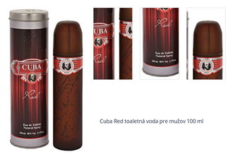 Cuba Red toaletná voda pre mužov 100 ml 1