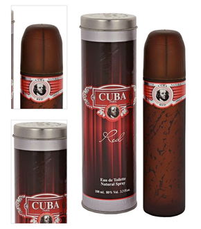 Cuba Red toaletná voda pre mužov 100 ml 4