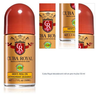 Cuba Royal dezodorant roll-on pre mužov 50 ml 1