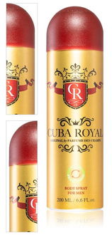 Cuba Royal dezodorant v spreji pre mužov 200 ml 4