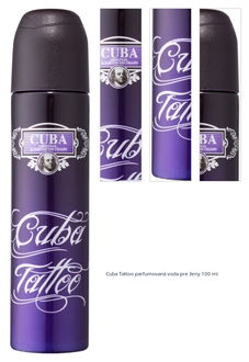 Cuba Tattoo parfumovaná voda pre ženy 100 ml 1