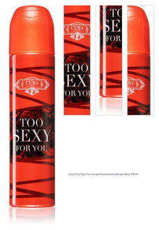 Cuba Too Sexy For You parfumovaná voda pre ženy 100 ml 1