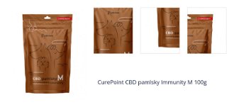 CurePoint CBD pamlsky Immunity M 100g 1