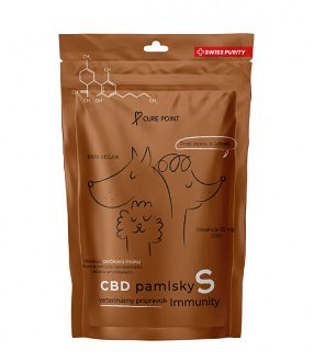 CurePoint CBD pamlsky Immunity S 100 g 2